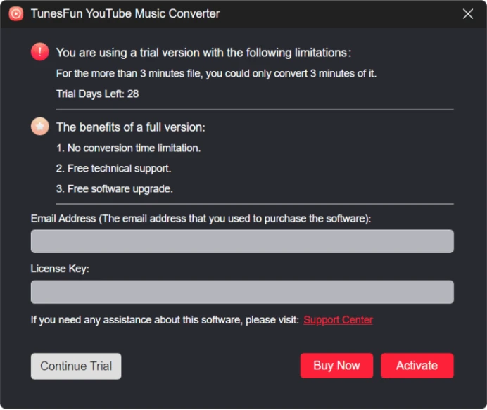 How To Activate TunesFun YouTube Music Converter
