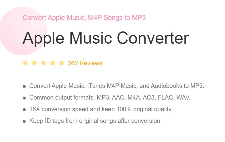 Функции TunesFun Конвертер Apple Music