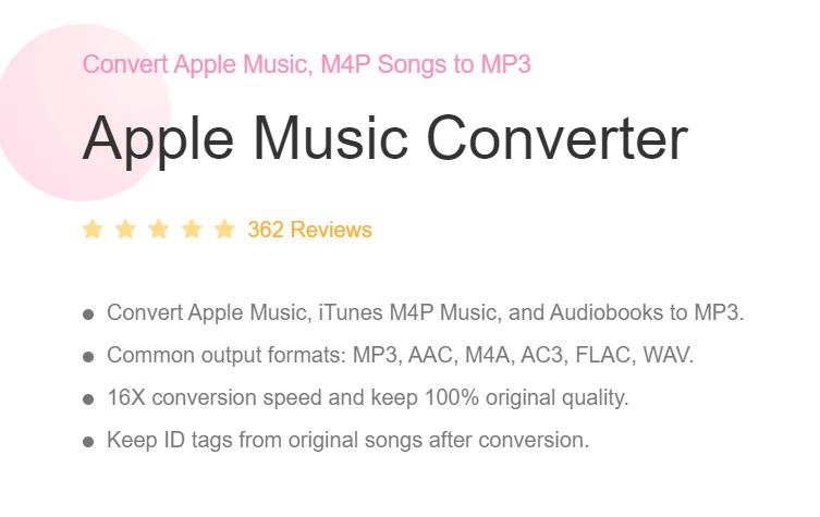 funciones de TunesFun Apple Music Converter