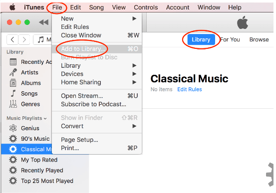 Add File To Library