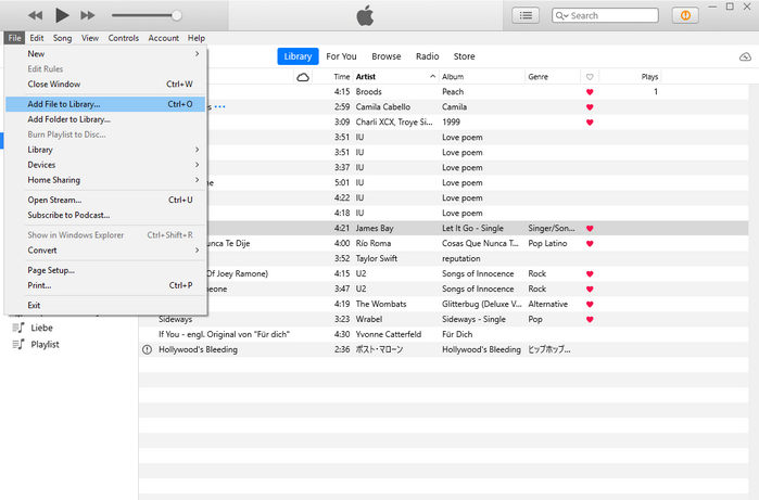 Add Downloaded YouTube Songs to Apple Music