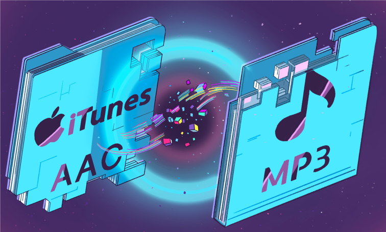 Come convertire iTunes AAC in MP3