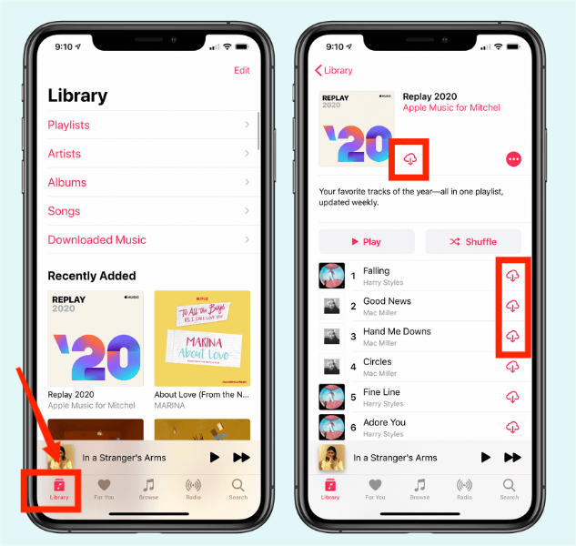 تنزيل من Apple Music