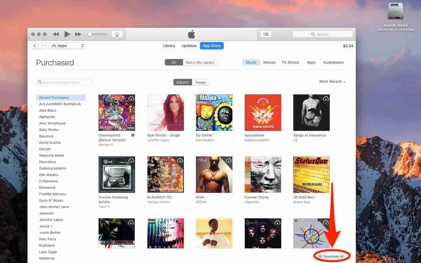 Download All iTunes Music