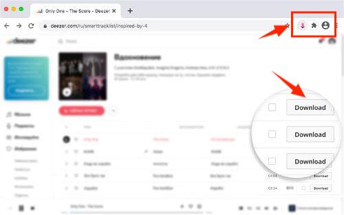 A Best Spotify Chrome Extension DZR Music Downloader