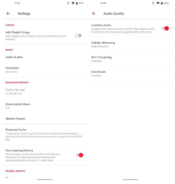 Get Lossless Audio On Android
