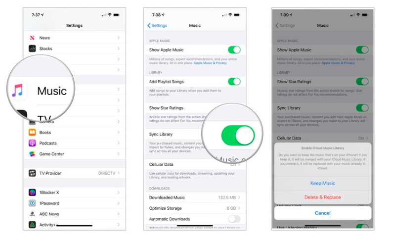 How To Restore Apple Music Library iPhone
