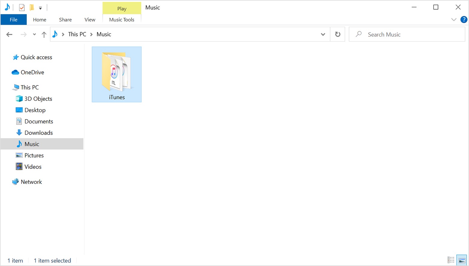 Copy iTunes Folder