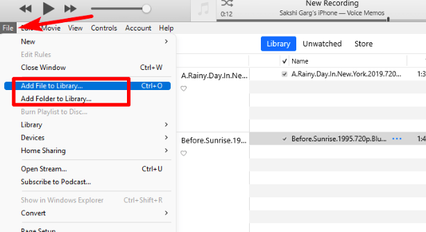 Put An MP3 Into iTunes Using Shortcuts