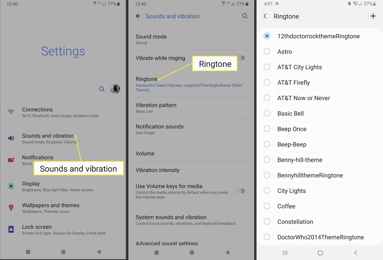 Set A Custom Ringtone For Your New Samsung Phone
