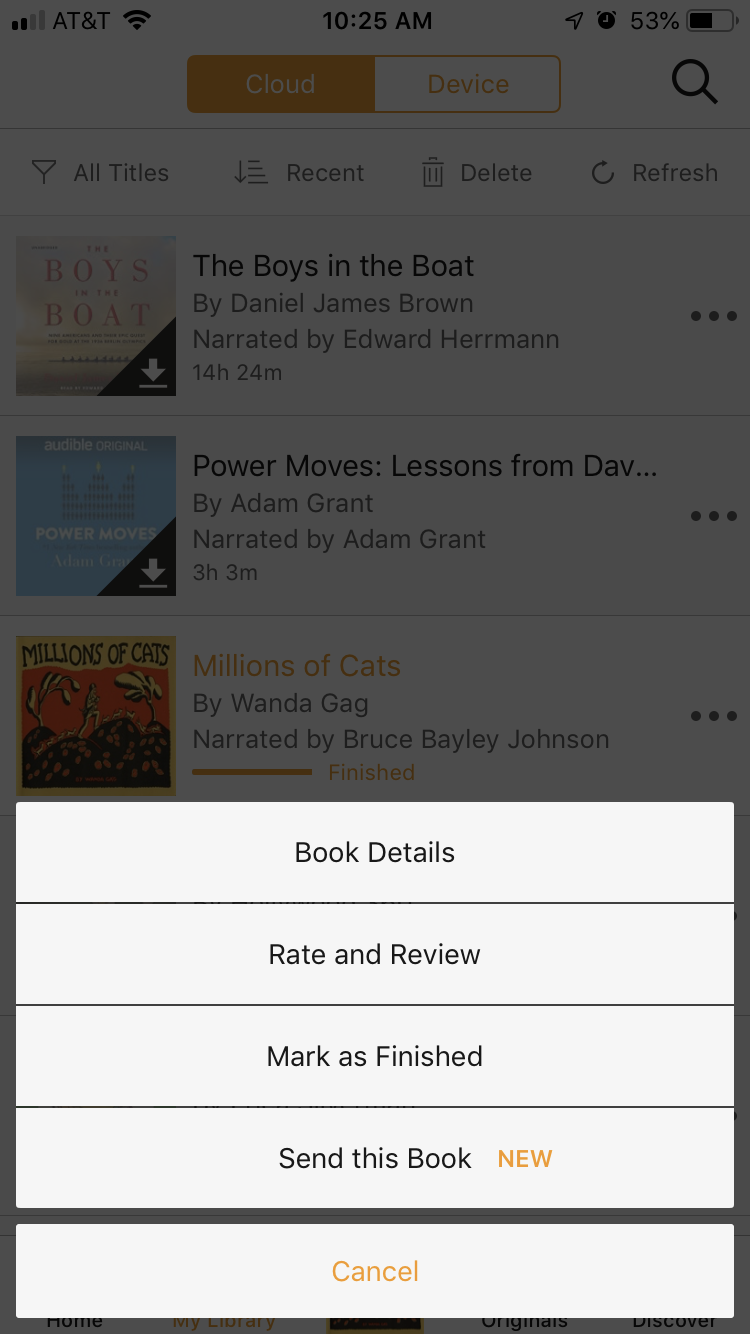 Share Audio Books With Friends Through Audible