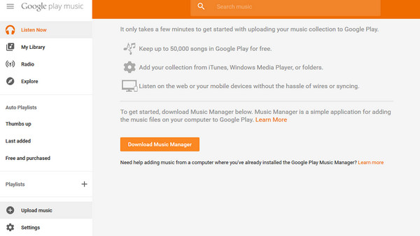 Sync iTunes Playlist with Google Play Music