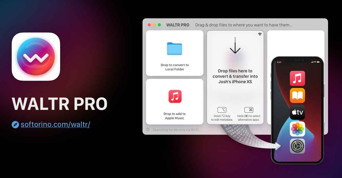 Alternative To iTunes - Waltr Pro