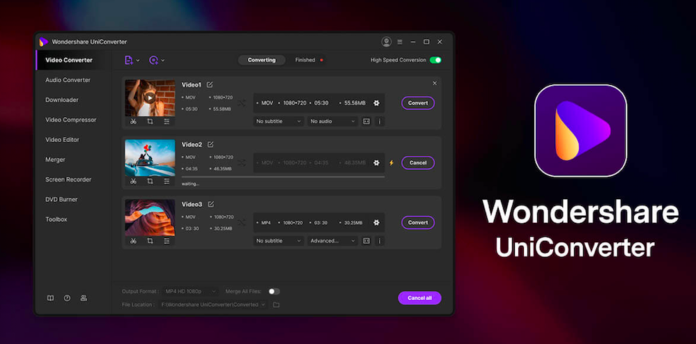 Best FLAC converter: Wondershare UniConverter