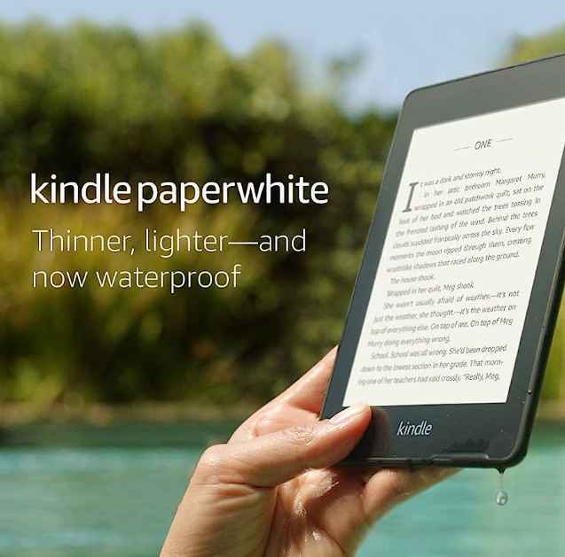 Выход из книги на Kindle Paperwhite
