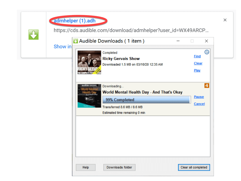 Open ADH File
