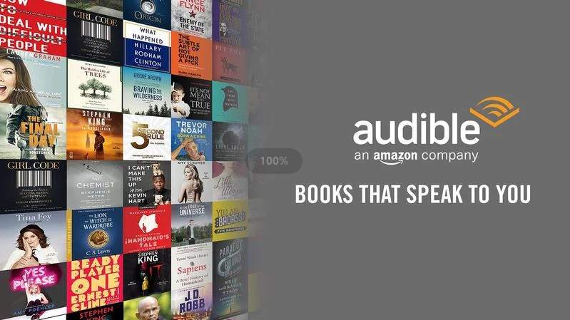 Login Audible om hoorbare audioboeken te downloaden
