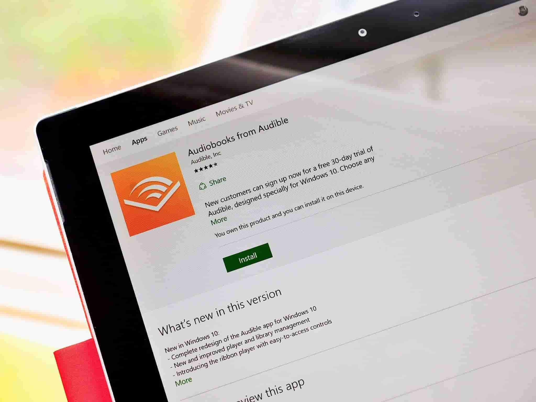 Audible On The Pc Audible App From The Windows Store