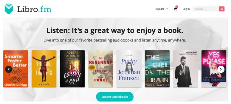 Libro Audiobook Independent Bookstore