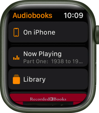 Listen To Audible Audiobooks Using Your Apple Watch