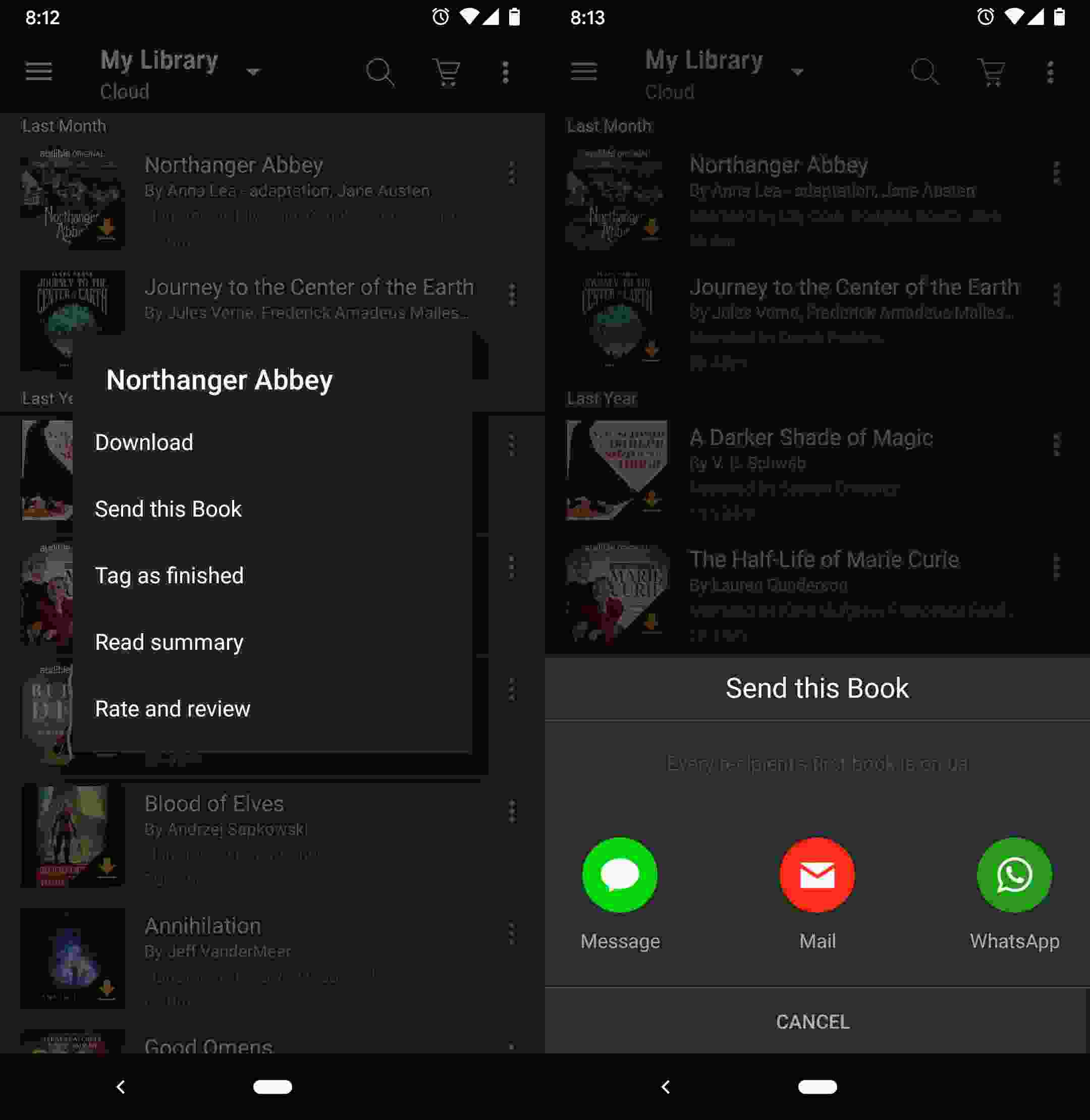 Sharing Audible Using The Audible Application