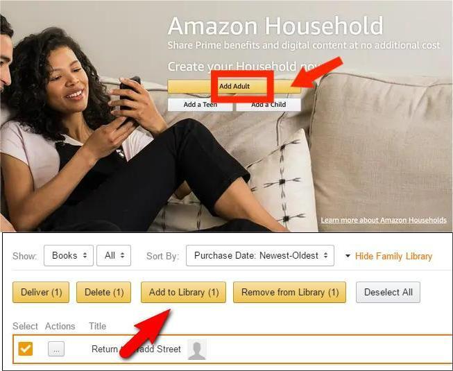 Share Audible Books With Family By Amazon Household