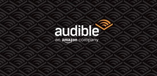 Apertura di Audible per scaricare audiolibri Audible