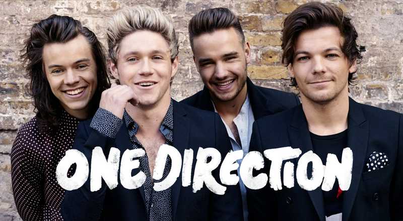 Загрузка песен One Direction на официальном сайте