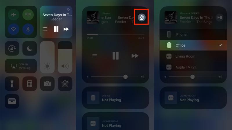 AirPlay Spotify Zum HomePod