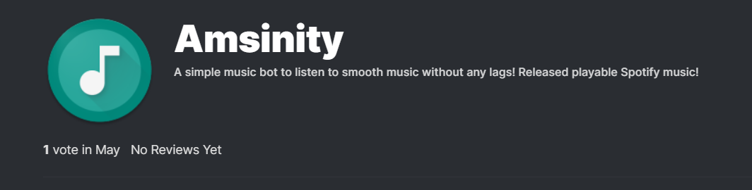 Amsinity-A Spotify Discordia