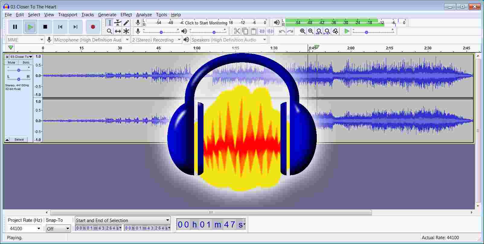 Программное обеспечение Audacity