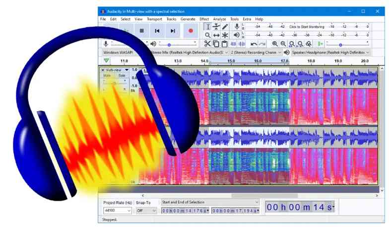 Audio editor Audacity