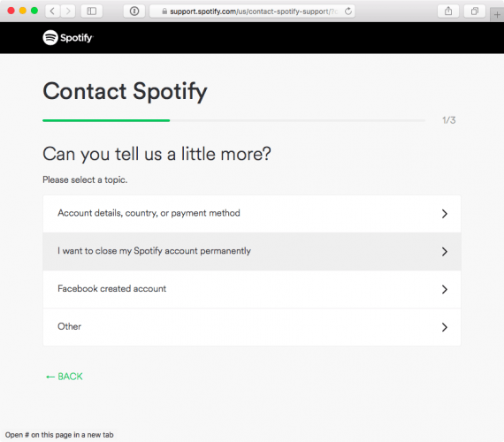 Contact Spotify Support