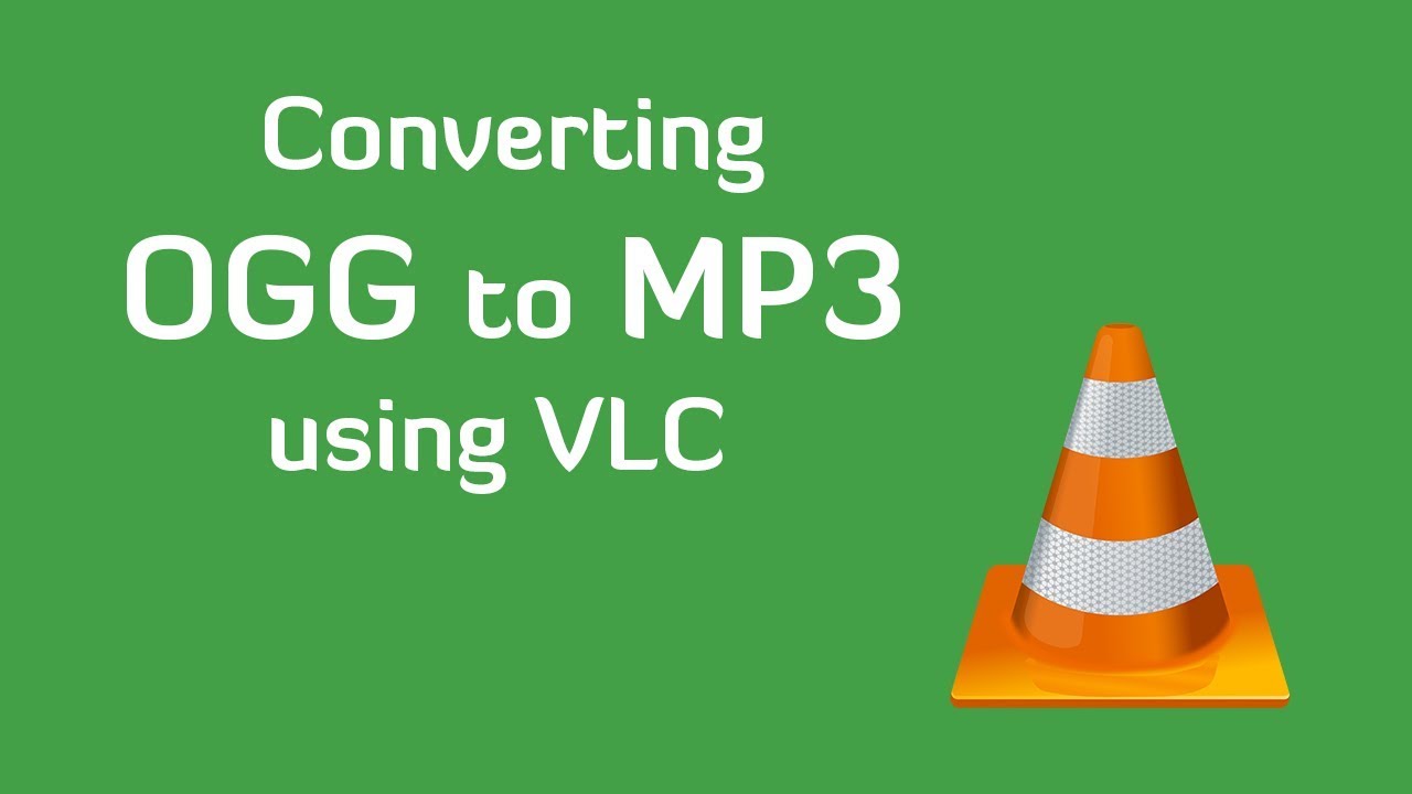 VLC를 사용하여 Ogg를 MP3로 변환
