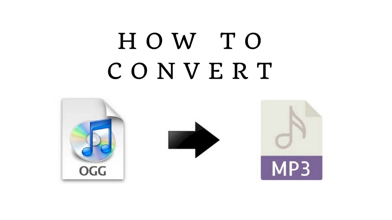 Конвертировать OGG в MP3
