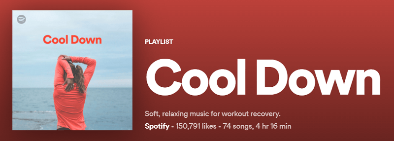 Cooldown Workout Playlist
