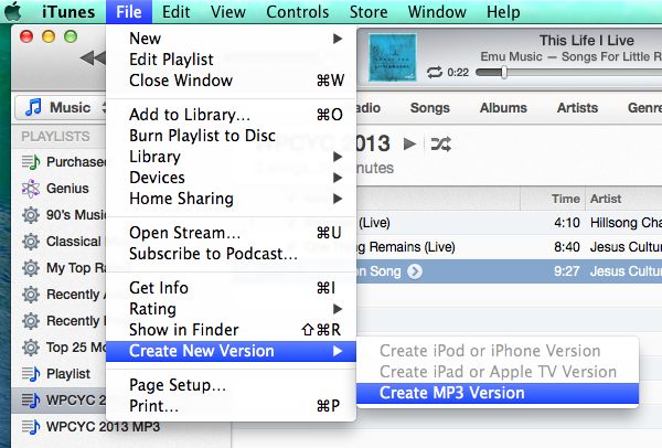 Convert M4P To MP3 In iTunes