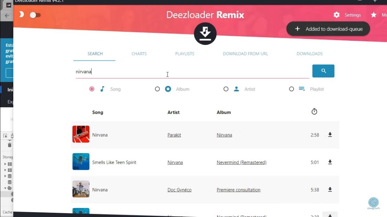 Converti il ​​mio Spotify Playlist in MP3 di Deezloader