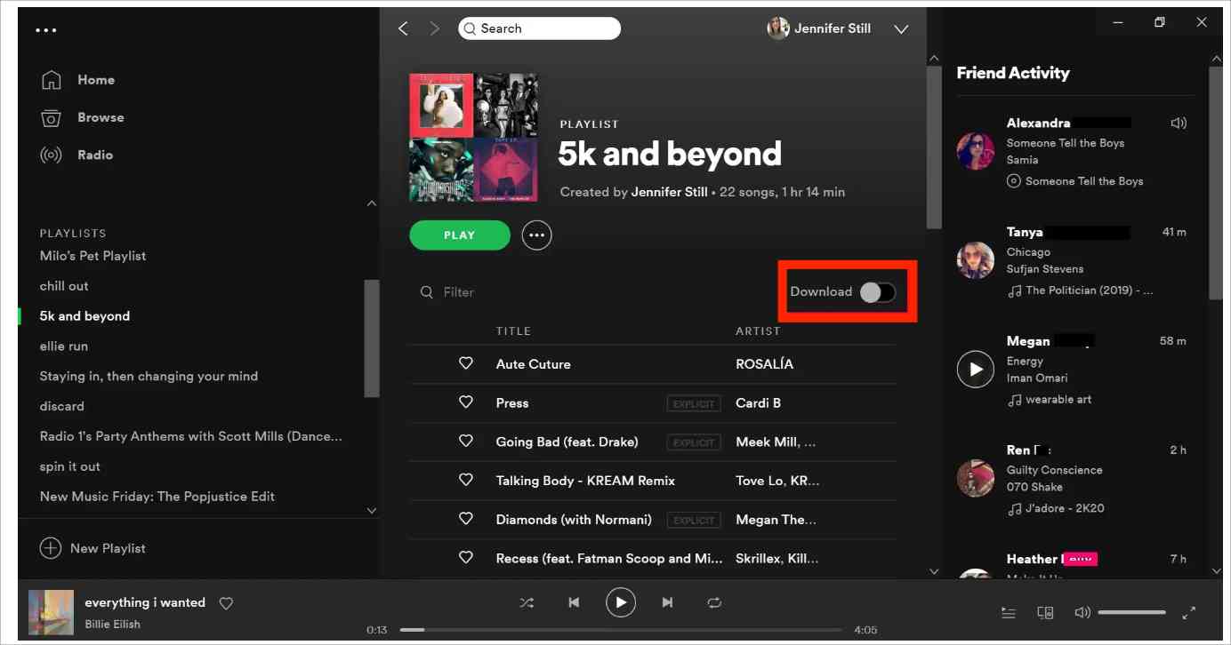 How To Download Spotify Playlists On PC/Mac