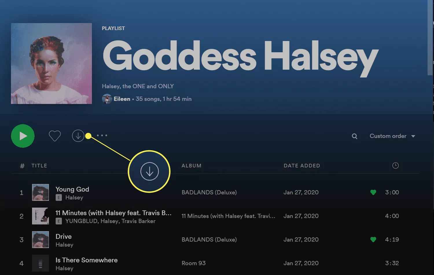 تحميل Spotify أغاني للكمبيوتر غير متصل