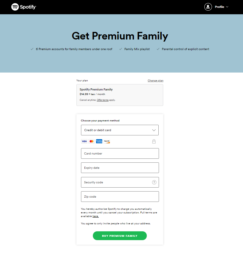 How Does Spotify Family Premium Work