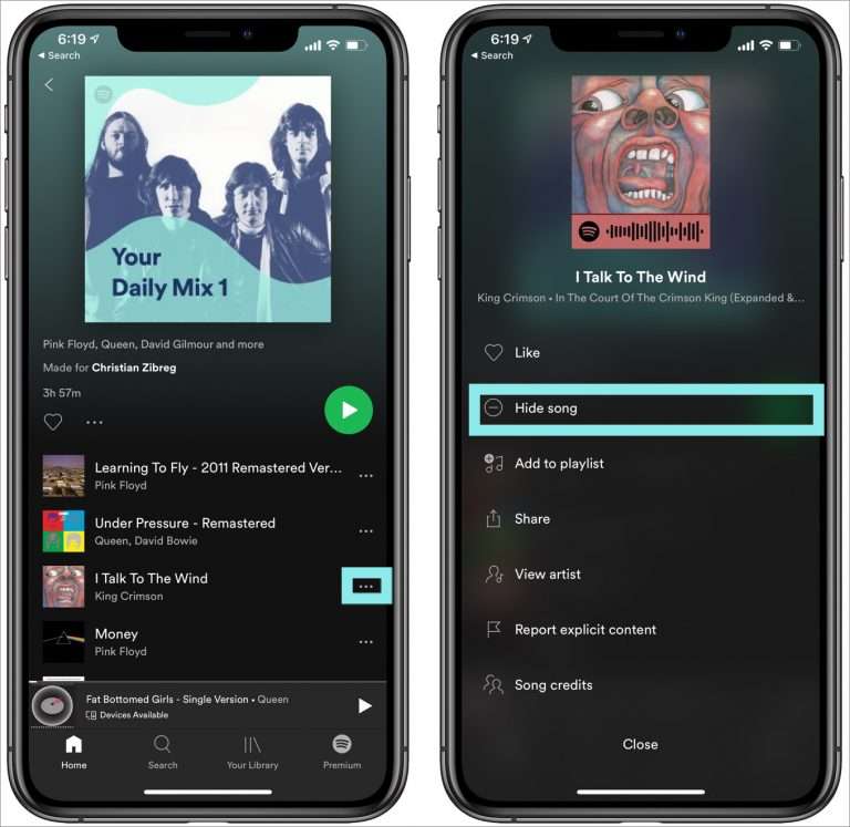 How To Hide Songs On Spotify On Phone