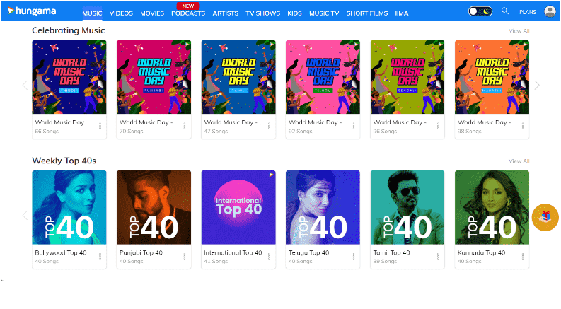 Hungama Music Streaming Service