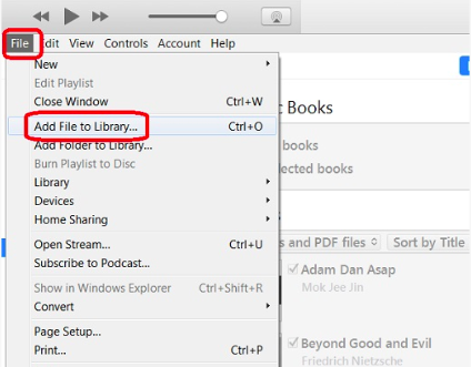 Importing of the Converted Spotify Songs to iTunes App