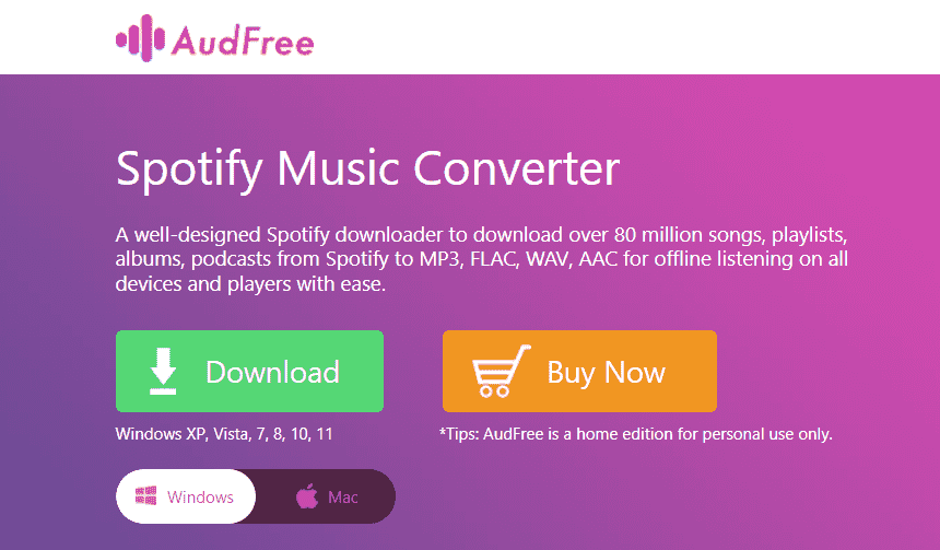 Install Audfree Music Converter