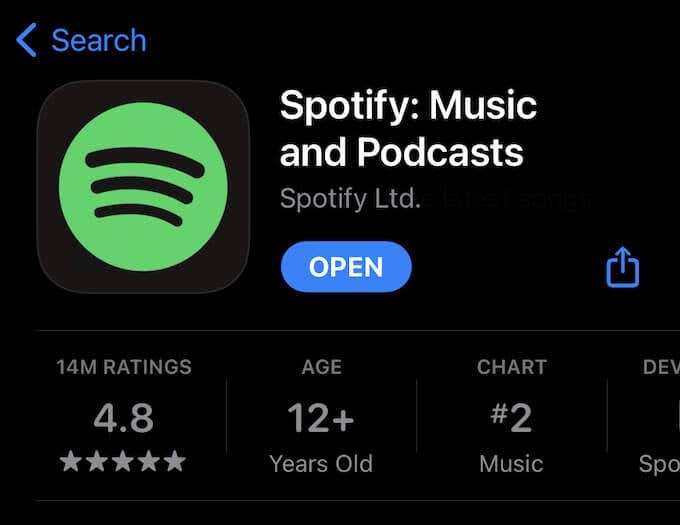 Re-install to Fix Greyed out Songs on Spotify