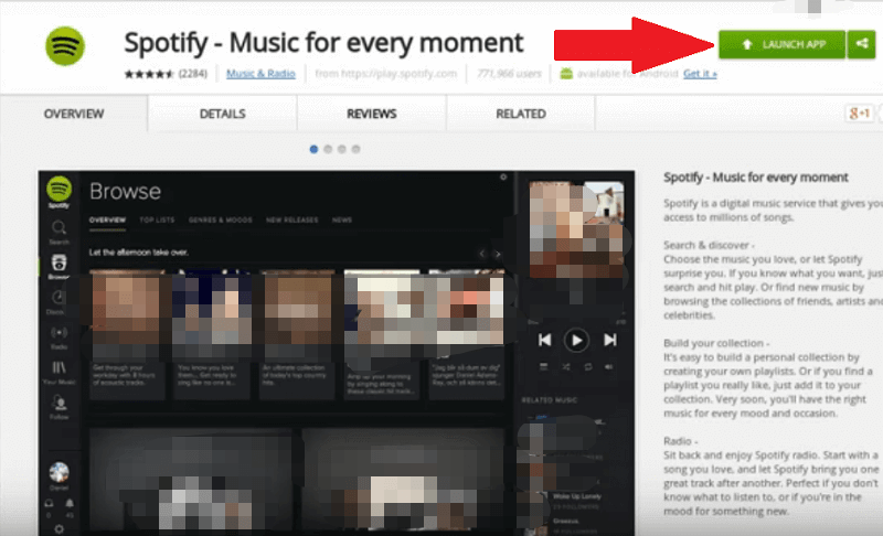   以上 Spotify Chromebook用