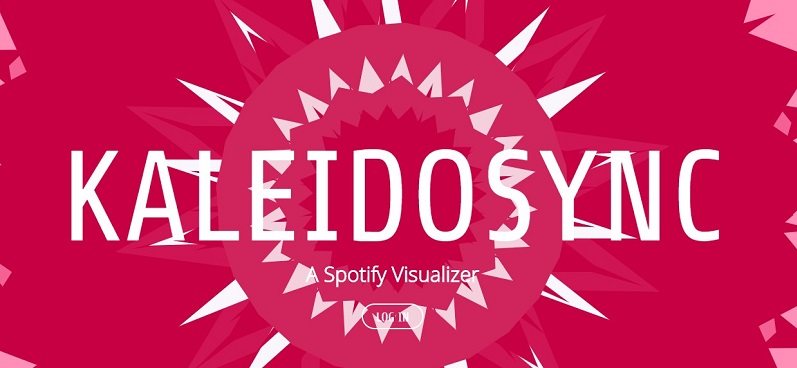 Spotify Visualizer Kaleidosync