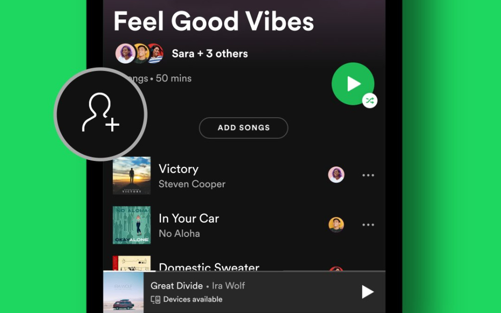 Make Collaborative Playlists on Spotify