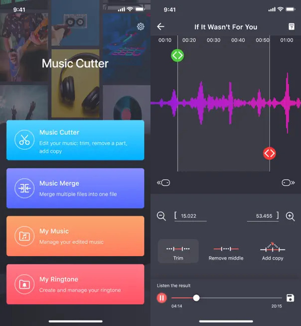 Mp3 Cutter On iOS